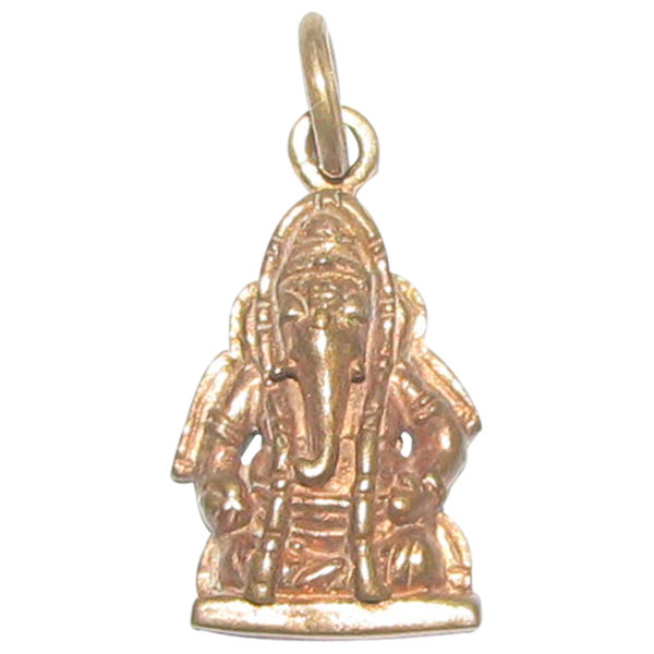 Aadhyathmik Aimpon Panchalogam Pillayarpatti Karpaga Vinayagar Pendant Panchaloha Karpaka Vinayakar Kavach (5 Metals Panchadhatu Pendant) - A6159