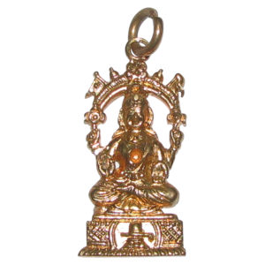 Aadhyathmik Aimpon Mugambigai Panchalogam Mookambika Devi Pendant Panchaloha Mooghambighai Amma Kavach (5 Metals Panchadhatu Thaai Mooghambighai Locket) - A5299
