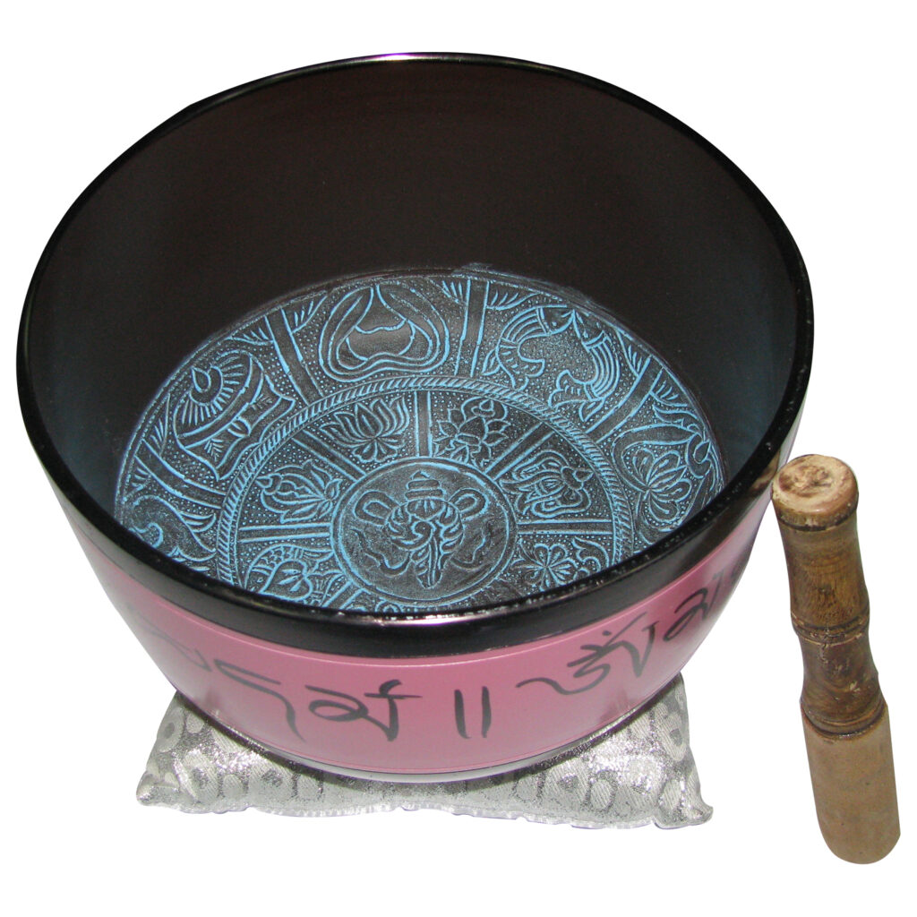 Aadhyathmik Tibetan Singing Bowl Meditation Yoga Om Chanting Bowl Sound Healing Himalayan Bowl