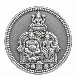 SC40 - Lakshmi Kubera Coin Silver