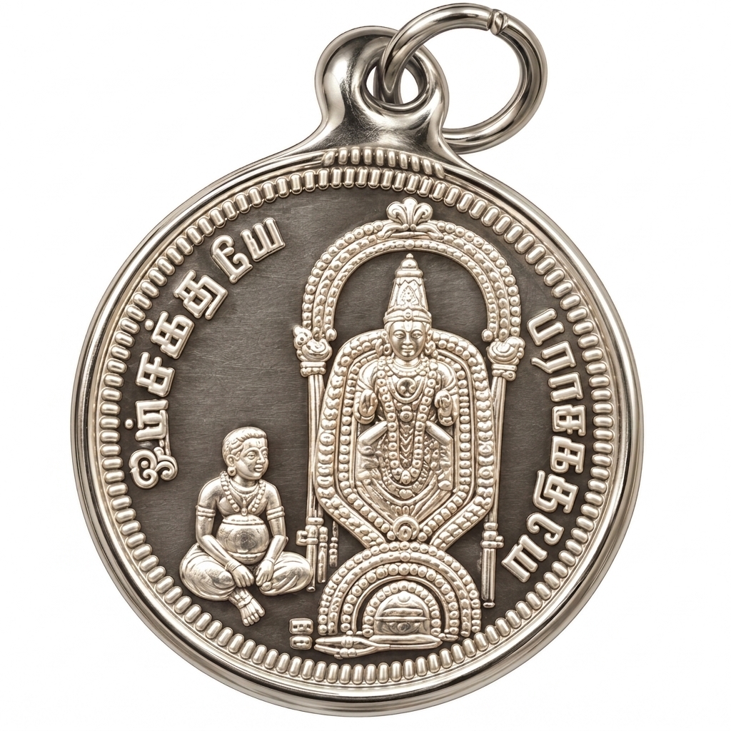 Buy Melmaruvathur Adiparasakthi Pendant Silver