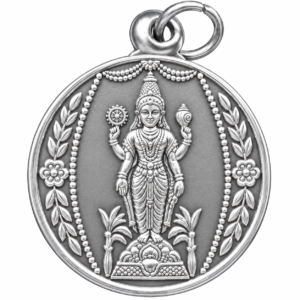 SP65 - Satyanarayana Swamy Pendant Silver