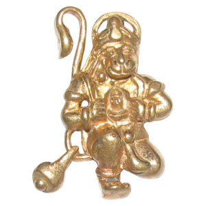 Ashtadathu Bajranga Bali Pendant In Ashtalogam 1 Inch Ashtaloha Matt Finish - S954128