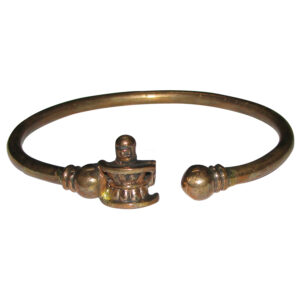 Aadhyathmik Aimpon Panchaloha Shivalingam Bracelet Panchalogam Panchdathu - S965978