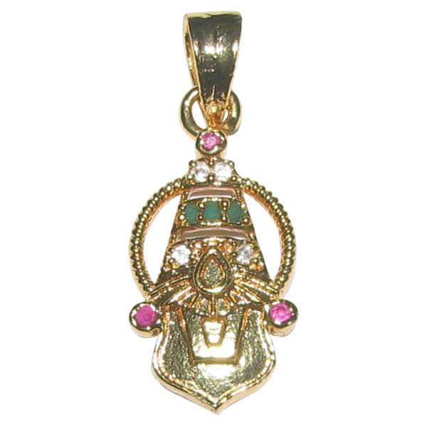Ashtadathu Yedukondalu Venkanna Pendant in Ashtalogam Balaji Ashtaloha - S954308
