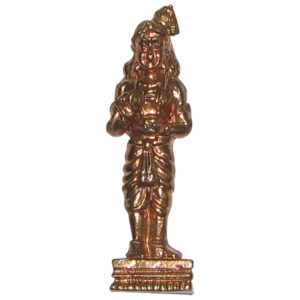 Nalvar Ashtaloha Ashtadathu Ashtalogam Tiny Thirugnana Sambandar Idol 1.5 Inch Matt Finish - S966038