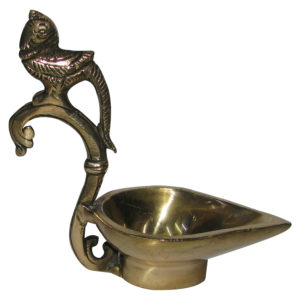 Ek Mukhi Parrot Aarthi Brass 5 Inch - S953848