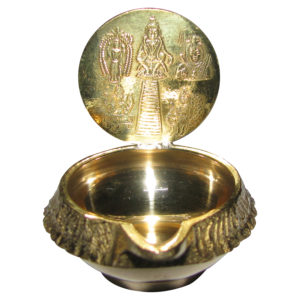 Iyyappa Diya In Brass 2 Inch - S953358