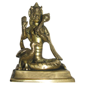Kethu Bhagawan Brass Idol 5.5 Inch 1100grams - S955148