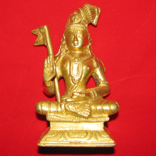 Nammalvar Idol In Brass 4 Inch - S960818