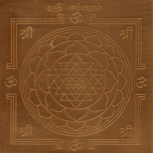 S826687 - Shree Chakra Vasini Yantra 3inch 18grams
