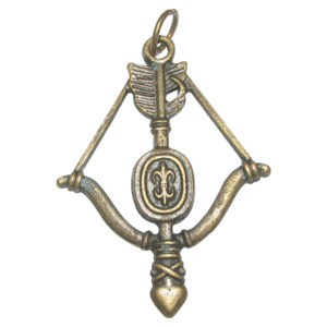 SitaRam Shiva Danush with Rama Bana Pendant - S953798