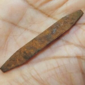 Used Flat Boat Nail For Making Ring To Reduce The Ill Effects Of Shani Dosha Nivarana - S918958