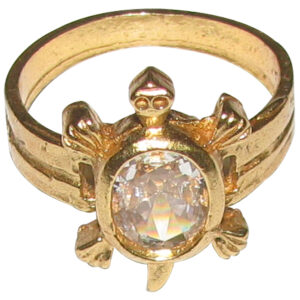 Aadhyathmik Sukhaputta Kurma Ring Bestows Immense wealth Solves all your Financial Problems, Gives Ability to Settle off your Debts and Loans - S945058
