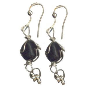 Aadhyathmik Rathnala CheviPogulu Bhugarbha Shila Tantra Earrings Aishwarya Prapthi to Attain Wealth and Prosperity - S9062