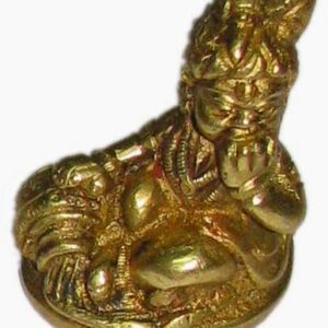 Gopala Krishna With Butter Pot Statue Nanda Kishore Idol in Brass 2 Inch - S906568