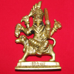 Kaal Bhairav Vigraha Kalbhairav Statue Kala Bhairava Pittalai Ithadi Idol in Brass 4 Inch - S963228