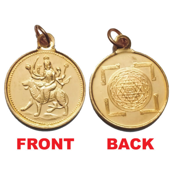 Shakthi Rupu Sakthi Roopu Copper Pendant Kavach - S530556-02 - Image 2