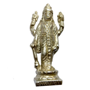 Aadhyathmik Parad Vishnu 3 Inch Padarasa Mercury Vishnu Murthi - S9100-03