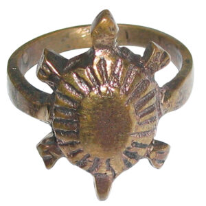 Aadhyathmik Aimpon Panchaloha Kurma Vungaram Panchdathu Kurma Angooti Panchalogam Aamai Modhiram Panjalogam Tortoise Ring - S952548
