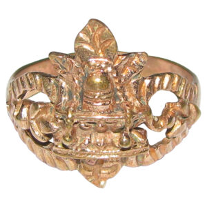 Aadhyathmik Aimpon Panchalogam Panchaloha Panchdathu Bilva Patra Shiva Linga Ring Modhiram Vungaram Angooti - S952578