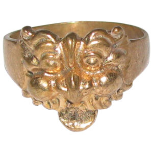 Aadhyathmik Aimpon Panchaloha Panchalogam Nazar Bhattu Ring Evil Eye Ring 5 Metals Panchadhatu Drishti  Ring Keerthi Mukh Ring - S960418