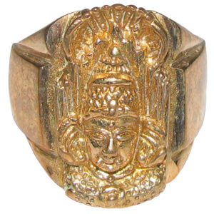 Aadhyathmik Aimpon Panchaloha Panchdathu Panchalogam Arulmigu Amman Ring - S961058