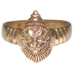 Aadhyathmik Aimpon Panchaloha Panchdathu Panchalogam Narasimha Swamy Ring Singa Perumal Modhiram 5grams - S960987