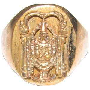 Aadhyathmik Aimpon Panchaloha Panchdathu Panchalogam Venkateswara Swamy Ring - S961128