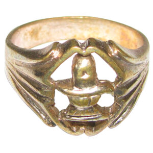 Aadhyathmik Aimpon Panchaloha Sivalingam Modhiram Panchdathu Shivling Angooti Panchalogam Siva Lingam Ring Vungaram - S948448