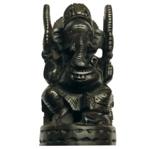 Aadhyathmik Vinayagar Carved Ganesh 4 Inch 132g - S9033-01