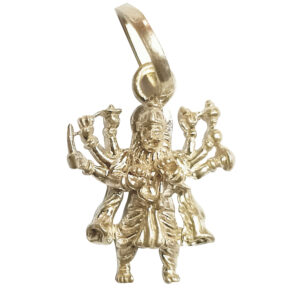 Aadhyathmik Narasimha Silver Pendant 1inch 2grams - S9058-77