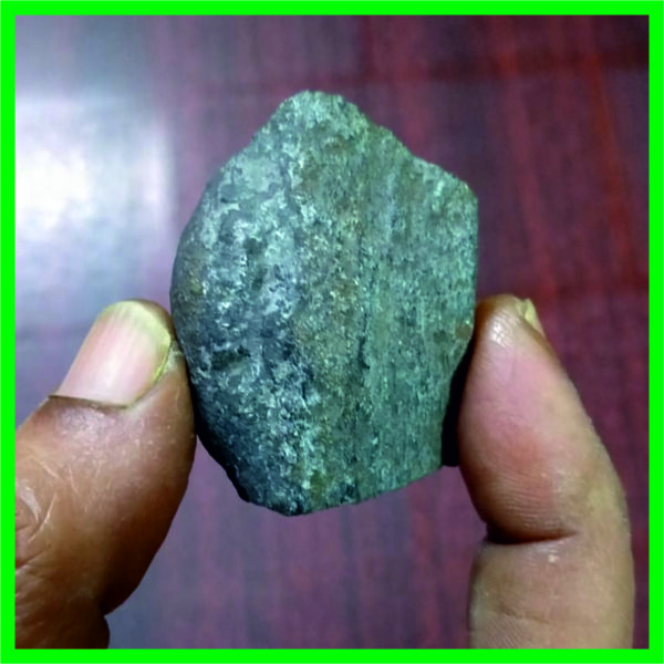 S9039-26-02 - Aadhyathmik Swarnamukhi Ambika Devi Natural for Panchayatan Puja 1.5inch 52grams