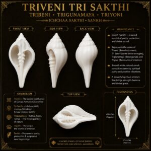 Snk1 - Aadhyathmik Triveni TriSakthi Tribeni TrigunaMaya Triyoni IchchaaSakthi Sankh