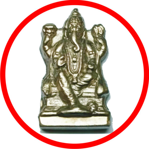 Aadhyathmik Padarasa Ganapathi Rasa Ganesh Parad Vignesh Mercury Vinayagar 1.5inch 56grams – S9100-11