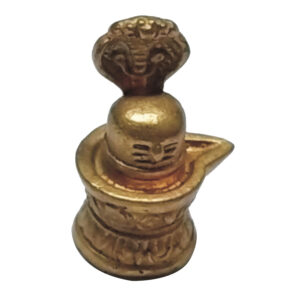 Aadhyathmik Aimpon Shivling Panchalogam Sivalingam Panchaloha Panchdathu 5 Metal 20mm 7grams - S9036-22