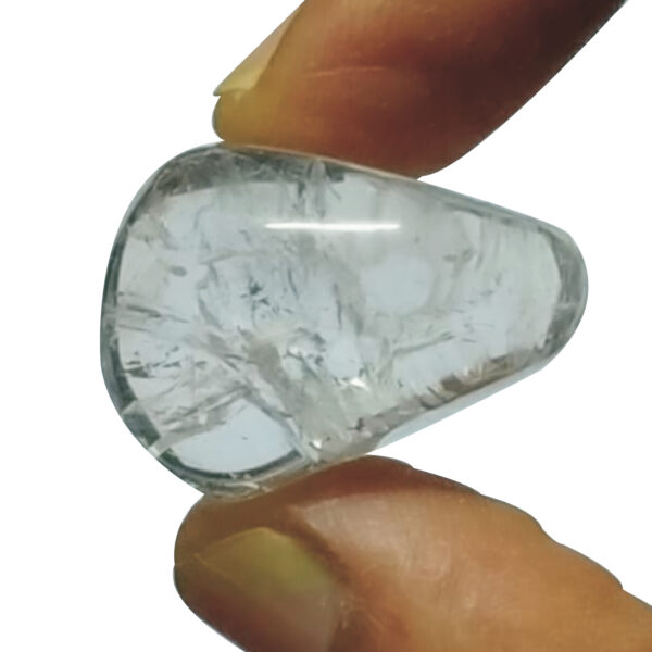 Aadhyathmik Vallam Surya Shila for Panchayatan Puja Sacred with Natural Inclusions and Scars 1inch 14grams - S9063-22