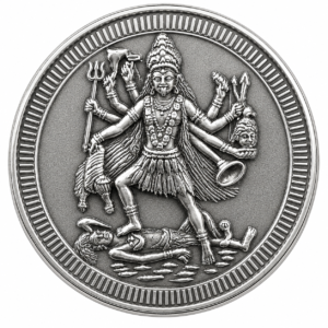 SC14 - Thara Devi Silver Coin Tara Devi Vendi Nanyam 5 Grams