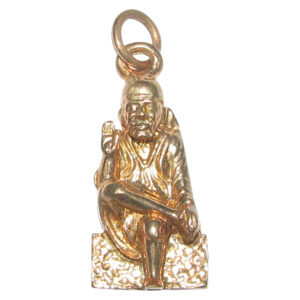 S961568 - Aadhyathmik Aimpon Panchalogam Shirdi Sai Baba Pendant Panchaloha Sainath Kavach (5 Metals Panchadhatu Pendant 1inch 4grams