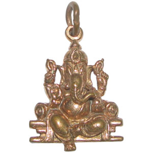 S961578 - Aadhyathmik Aimpon Panchalogam Maha Ganapathi Pendant Panchaloha Mahavinayak Kavach 5 Metals Panchadhatu Maha Ganesha Pendant