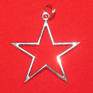 S9058-210 - Aadhyathmik Nakshatra Pendant White Metal 1½inch 4grams To Shine in All Forms of Life