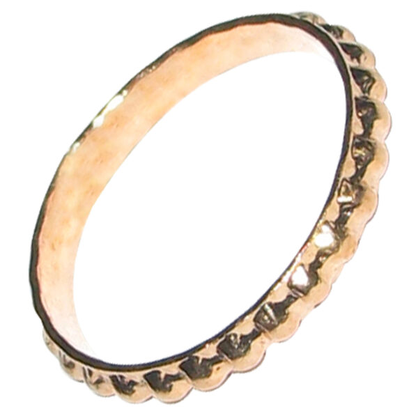 S9094-20 - Aadhyathmik Ragi Vungaram Taamra Taamba Copper Ring for Good Health 3grams
