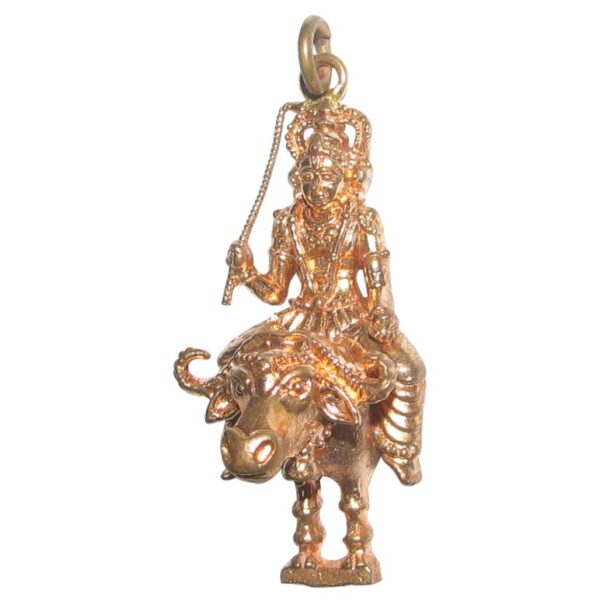 S954108P - Panchaloha Vishnu Maya Panjalogam Pendant Panchdathu 2inch 8grams - Image 2