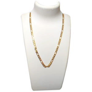 S9080-02 - Aadhyathmik Alluring Multi Metal Chain with Gold Polish 19Grams