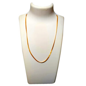 S9080-03 - Aadhyathmik Charming Multi Metal Chain with Gold Polish 7Grams