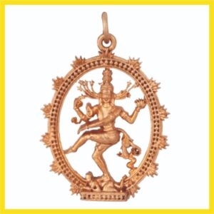 7DP5 - Aadhyathmik Nataraja Swamy Natraj Sapthadathu Pendant