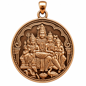 Buy Shiv Parivar Shiva Kutumb Pendant Copper