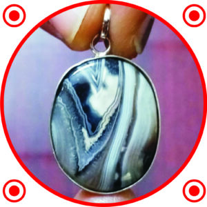 S9058-349-02 - Naragosha Buri Nazar Drishti Chethabadi Seivinai Billi Sooniyam Nivarana Locket Multi Metal Pendant 1inch 6grams