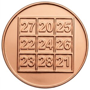 Buy Kubera Sankya Sasthra Yen Yantra Copper Coin