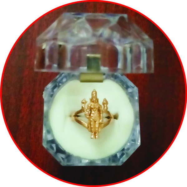 S9034-25 - MahaVishnu Aadhyathmik Powerful Consecrated Aimpon Modhiram Panchaloha Vungaram Panchalogam Modhiram Panchdathu Ring